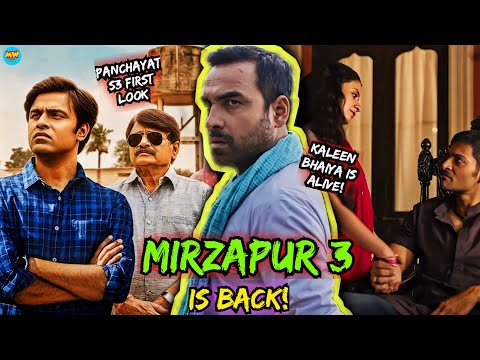 Yehi To Chahiye Tha😍 - Mirzapur 3 Teaser, Panchayat Season 3 Teaser Review | MovieWood