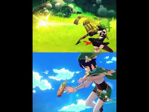 Genshin impact 1v1 Male vs Female edition (Lore) #genshin #genshinimpact #shorts