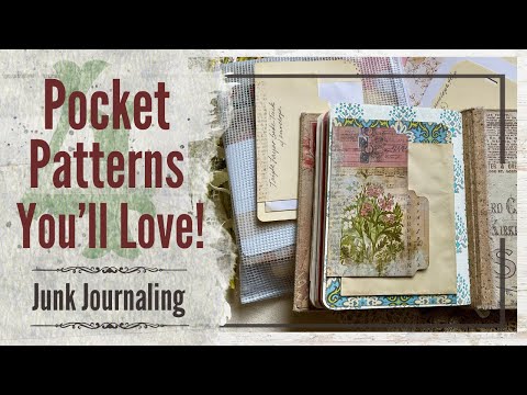 From Scraps to Style: Four Pocket Templates for Junk Journals