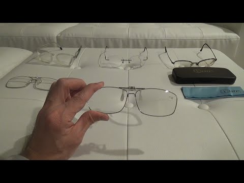 LUFF READING GLASSES CLIP ANTI BLUE LIGHT MAGNIFYING GLASS PORTABLE CLIPS CUSTOMER REVIEW