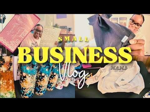 SMALL BUSINESS VLOG: making orders, letting go of my fears,+ EXCITING update!!!