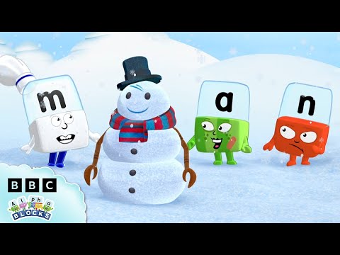 Snowman ⛄ | Season Two | Alphablocks Full Episode | Learn to Read | @officialalphablocks