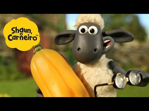 🐑Shaun, o Carneiro [Shaun the Sheep] Poder vegetal 🐑 Hora Especial🐑| Cartoons Para Crianças