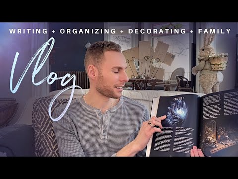 Vlog: Here's What I've Been Up To Since Christmas! Organizing, Creative Projects, Decorating, & More