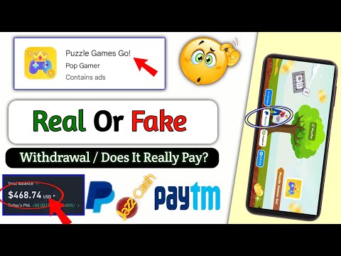 Puzzle Games Go Withdrawal - Puzzle Games Go Real Or Fake - Puzzle Games Go App Reviews