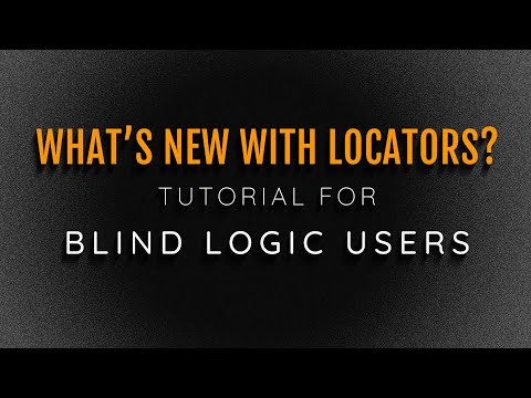 What's New With Locators For Blind Users, And Using Presets To Make Your Beats Knock With VoiceOver!