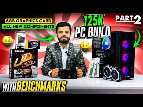 Ryzen 5 2600 + GTX 1660 Super Test 100+ FPS How?😮🔥| 125k Gaming PC Build⚡ | Part 2