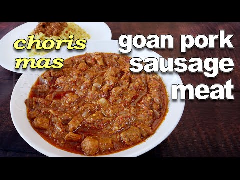 Goan Pork Sausage Meat Recipe | Christmas Season Special | Goan Recipes by Fatima