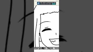 how to use alpha lock in ibispaint #shorts #ibispaintx #howtousealphalock  #alphalock #drawing