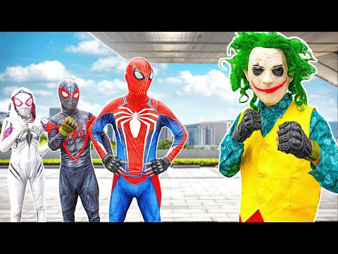 PRO 5 SPIDER-MAN Team | FUNNY SPIDER-MAN Compilation Video(LIVE ACTION)