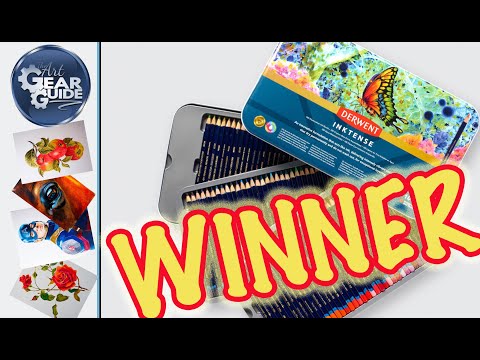 Winner Announced For The Derwent Inktense 100 Set Giveaway | Derwent Inktense 100 Set