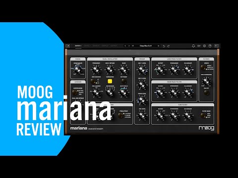 MOOG marianaレビュー。15分で分かる超太いソフトシンセ