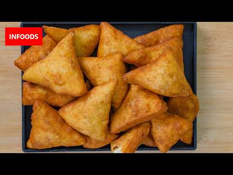 How to Cook Mandazi from Leftover Samosa Pastry | Mandazi Recipe | Infoods