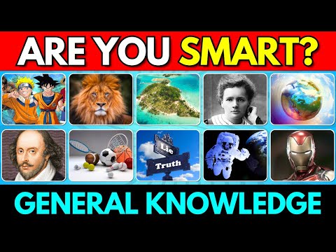 How Smart Are You? 🤓🎯 | 50 General Knowledge Trivia Quiz Questions ✅