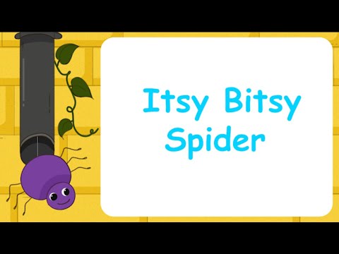 Itsy Bitsy Spider Lyrical Rhyme for Kids #viralvideo #rhymes #itsybitsyspider #kidssong #youtubekids