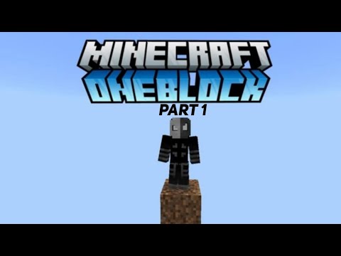 minecraft one block series part one