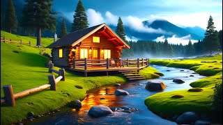 Relax with nature sounds of the river in the forest, river and birds sounds, relaxing river, Water