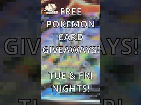 Free Pokemon Card Giveaway Spotlight! #pokemon #pokemoncards #shorts #shortsfeed