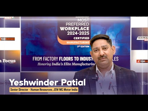 In conversation with Yeshwinder Patial, Senior Director – Human Resources, JSW MG Motor India