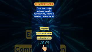 The Key to Understanding 🤝💡 #EmpathyMatters #CommunicationSkills #EmotionalIntelligence #betterlife