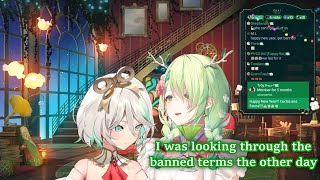 Cecilia, Fauna and Mumei talk about their YouTube chat word filters and test the filters