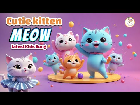 Cutie Kitten Meow Meow Newest Version | Kids Song | Nursery Rhyme | Polo Pal Rhymes #kidssongs