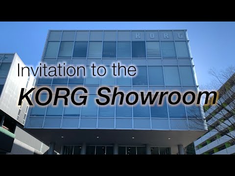 KORGショールームへの誘い Invitation to the KORG Showroom