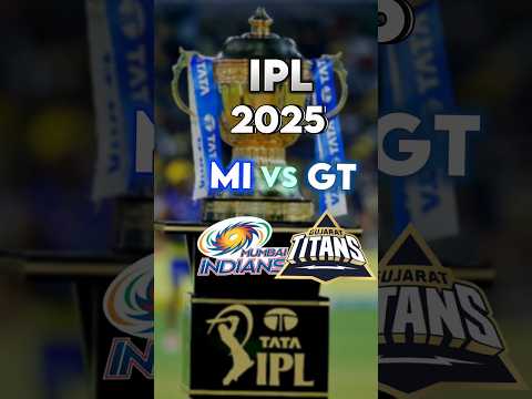 MI VS GT #ipl2025 comparison