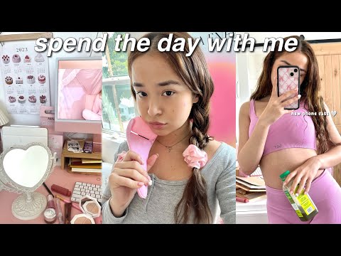 SPEND THE DAY WITH ME  🏹 spring reset, cleaning, living alone, baking, + more!!･ﾟ✧