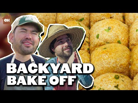 Garden Fresh Dinner Rolls | Epic Backyard Bake Off 👨‍🍳