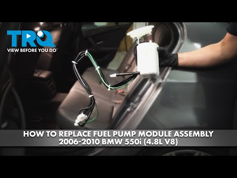 How to Replace Fuel Pump Module Assembly 2006-2010 BMW 550i (4.8L V8)