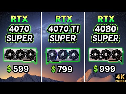 RTX 4070 SUPER vs 4070 Ti SUPER vs 4080 SUPER - Nvidia Lied Again? 😡😡😡😠😠