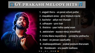 GV prakash melody hits🎧GV prakash songs 🎵 melody songs 💌#gvprakash #gvprakashsong #96_aj_bgm