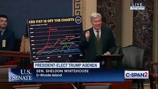 Sen. Whitehouse Blasts Trump's Tax Plan As a Giveaway to Big Corporations, Billionaires, and CEOs