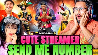 V Badge Girl Propose Tonde Gamer 😍 Cute Girl Send Me Number On Live Stream 😱 Tonde 1 Vs 4 में !! 🤑