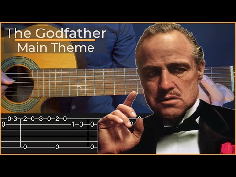 The Godfather - Main Theme (Simple Guitar Tab)