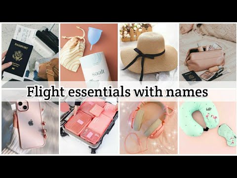 Flight essential with names • STYLE POINT