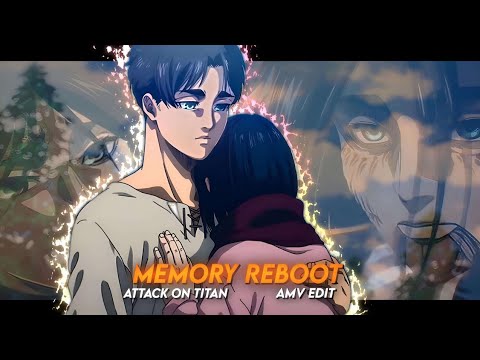 Memory reboot x attack on Titan [AMV/ EDIT] #anime #amvedit #amv #amvaudio #aotedit