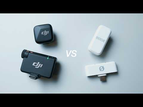 【徹底比較】ベストワイヤレスマイクを決めよう。DJI Mic Mini vs RØDE Wireless Microどちらを選ぶべきか？