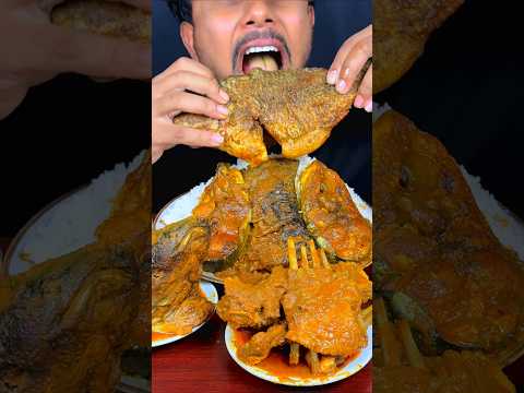 Spicy Whole Telapia Fish Fry #asmr #mukbang #reelsvideo #shortvideo #food #eating #short #reels