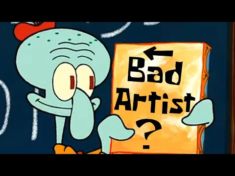 Is Squidward Really a Bad Artist?