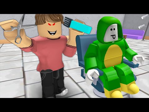 変な髪型にしてくる美容室から逃げる！【ROBLOX・ロブロックス】