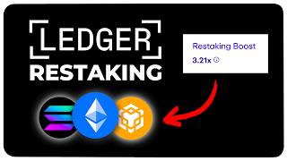 DOUBLE Your Staking Rewards with EIGENLAYER Restaking on LEDGER NOW!