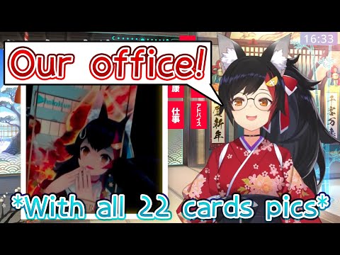 Mio laughed when she look at her own tarot card (With pics of all 22 cards)【hololive JP】【Eng/JP Sub】