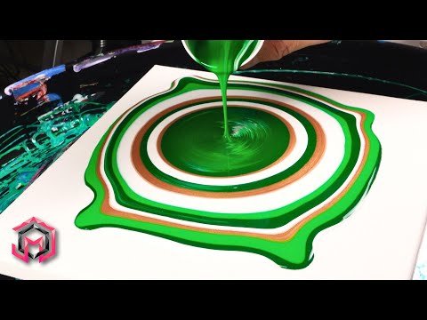 HOLY %$&!!! EMERALD AGATE Acrylic Pouring and Fluid Art for Therapy at Home