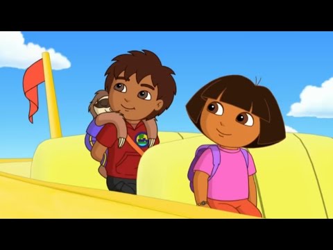 Dora and friends drawing step by step | Dora buji drawing | Go Diego Go coloring pages