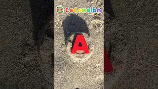 Learn ABCs at the Beach! Easy DIY Lessons! #cocomelon #shorts