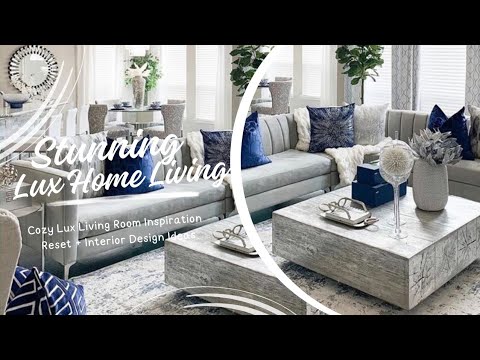 Interior Design | Upgrade Your Living Room with Cozy Lux Design Ideas #home