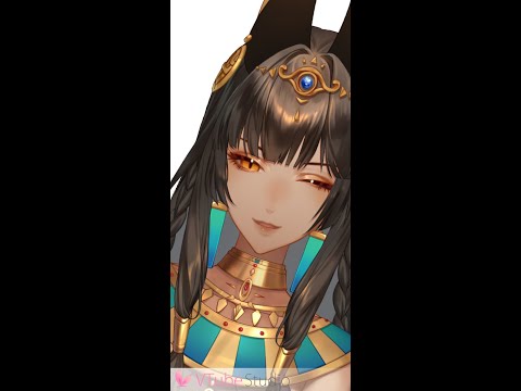 Serafina, the Jackal God from Egyptian #anime #vtuber #betonme #Alpha #vtuberen #envtuber