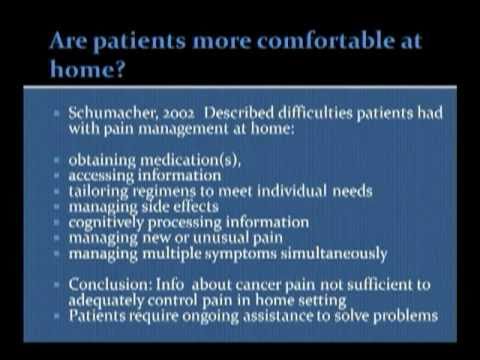 Palliative Didactic:  Home Care - Pt 2